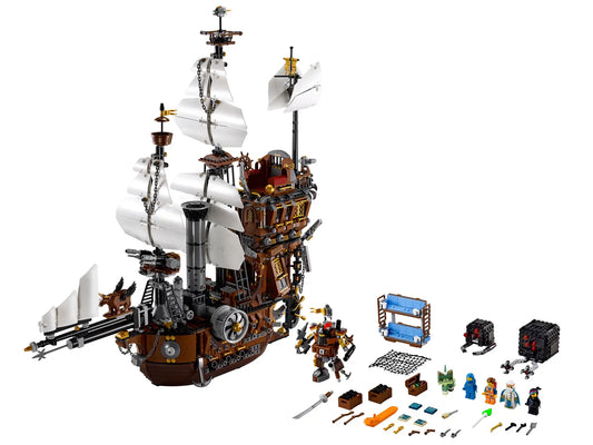 Compatible - 70810 - The Lego Movie - Metalbeard's Sea Crow - 2741 Pieces