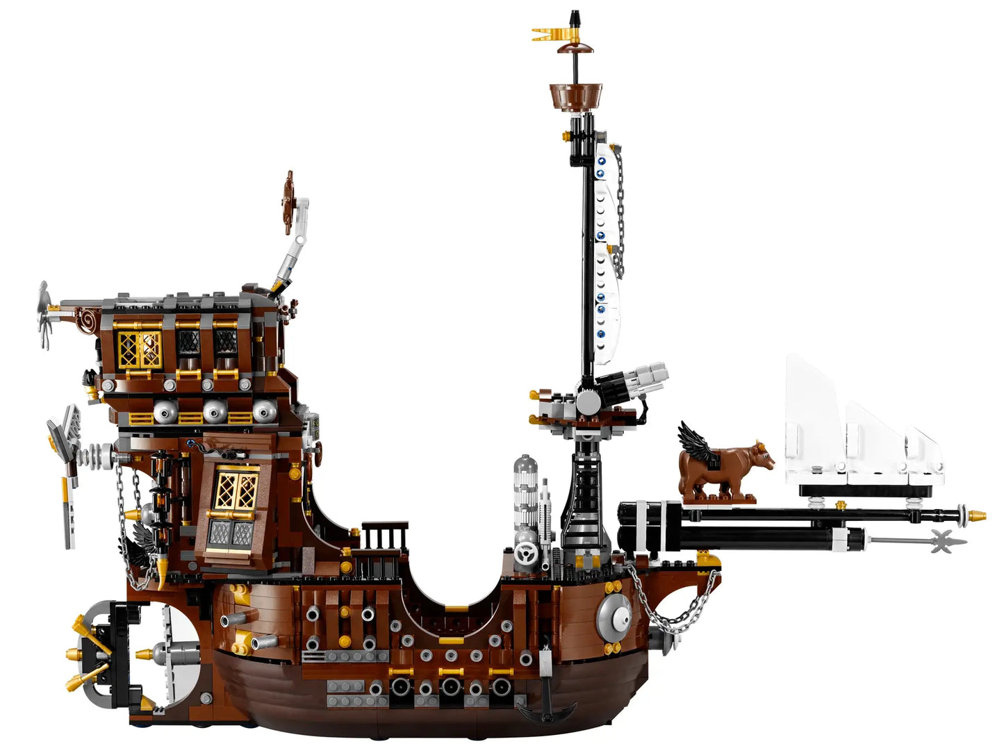 Compatible - 70810 - The Lego Movie - Metalbeard's Sea Crow - 2741 Pieces