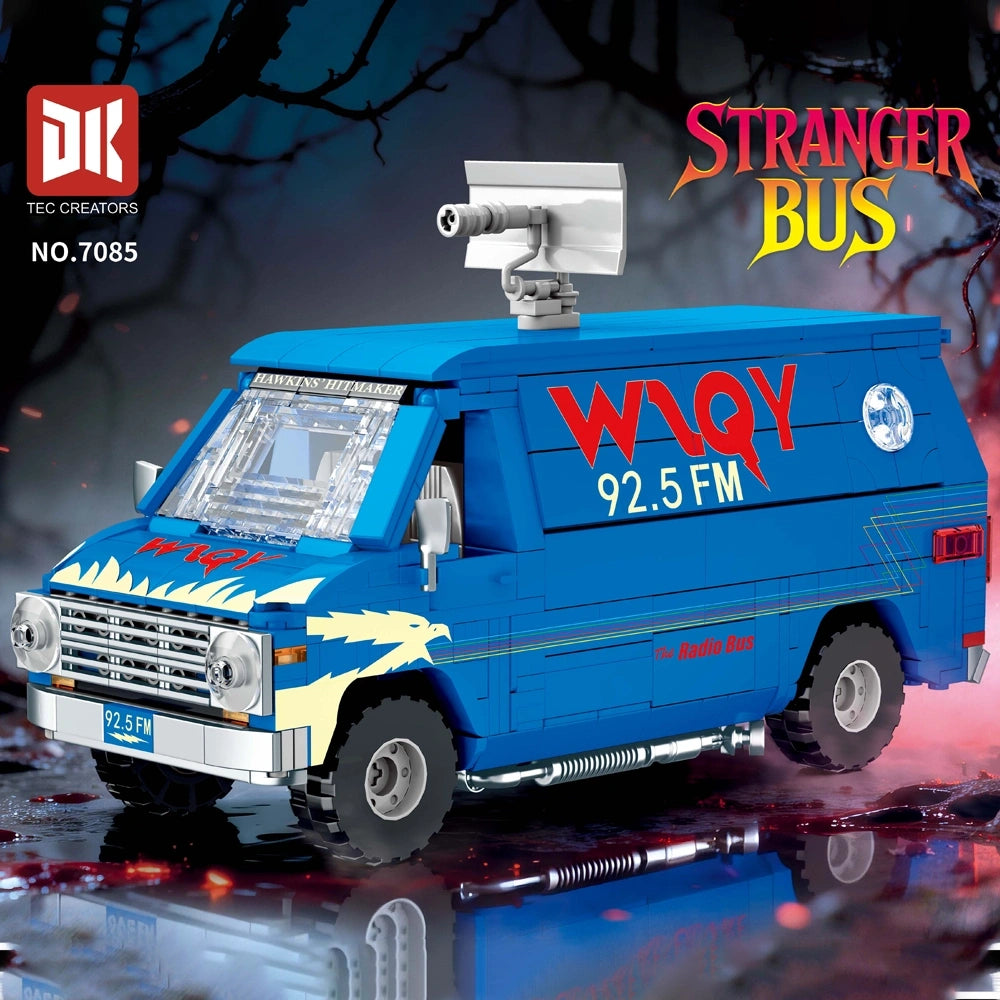DK - 7085 - Stranger Things - WSQK Radio Van - 708 Pieces
