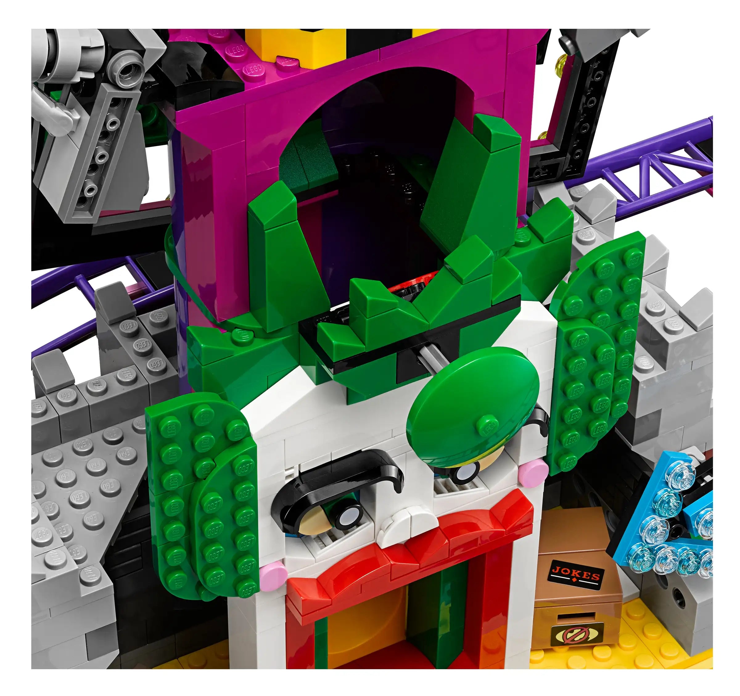 Compatible - LEGO Movie - 70922 - Batman - The Joker Manor - 3444 Pieces