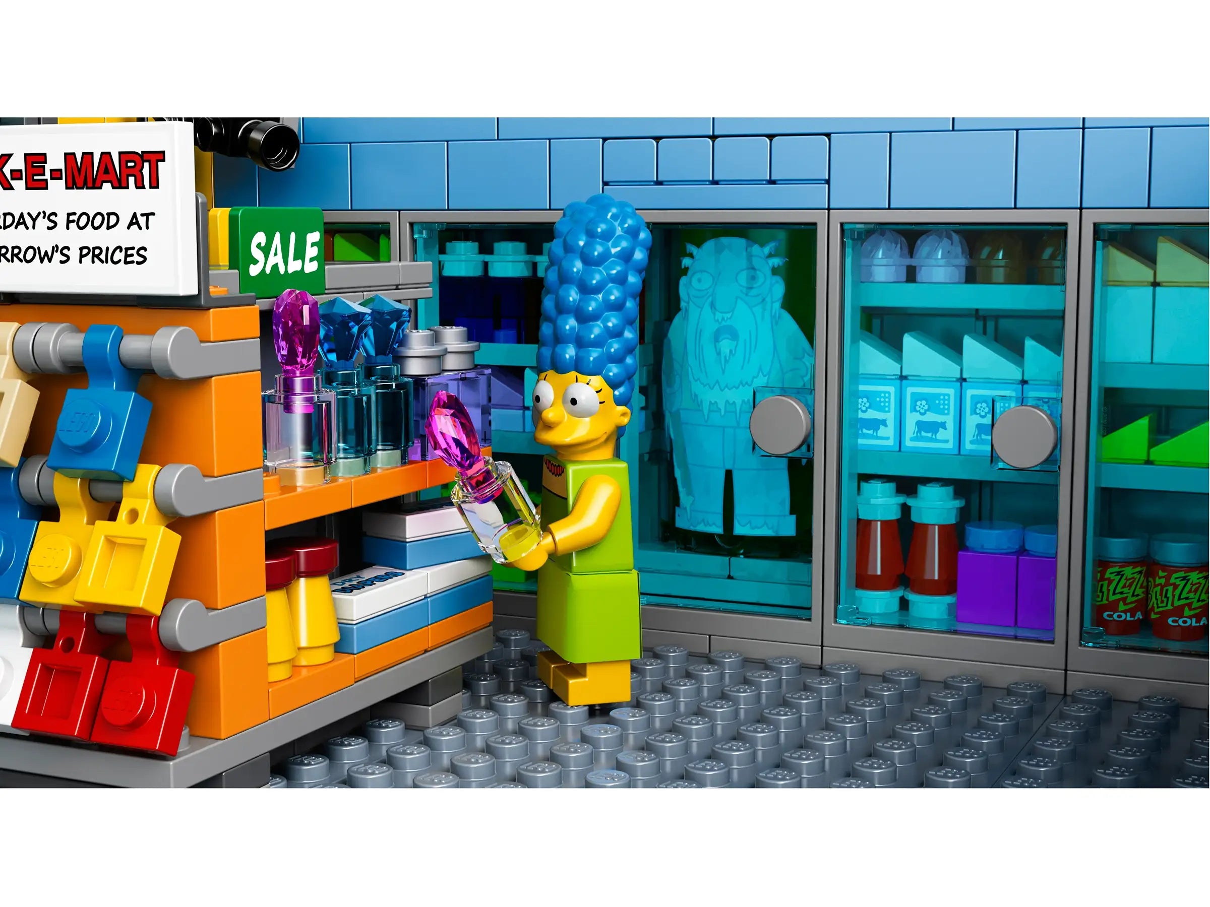 Compatible - The Simpsons - 71016 - The Kwik-E-Mart - 2179 Pieces