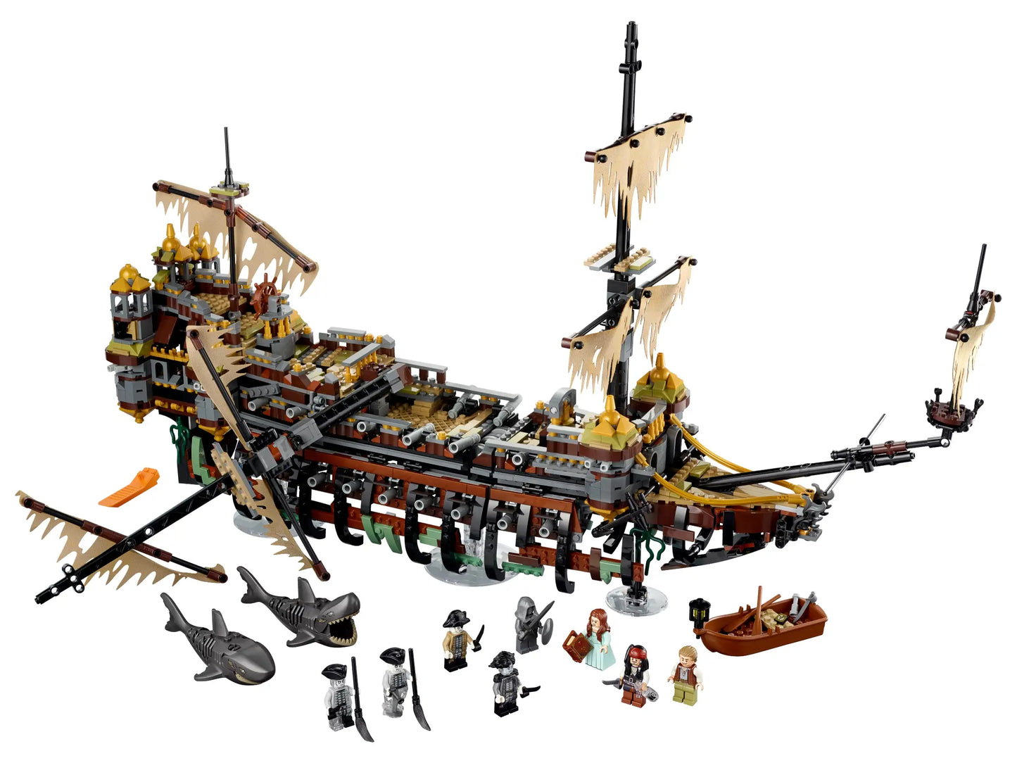 Compatible - 71042 - The Pirates of the Caribbean - Silent Mary - 2294 Pieces