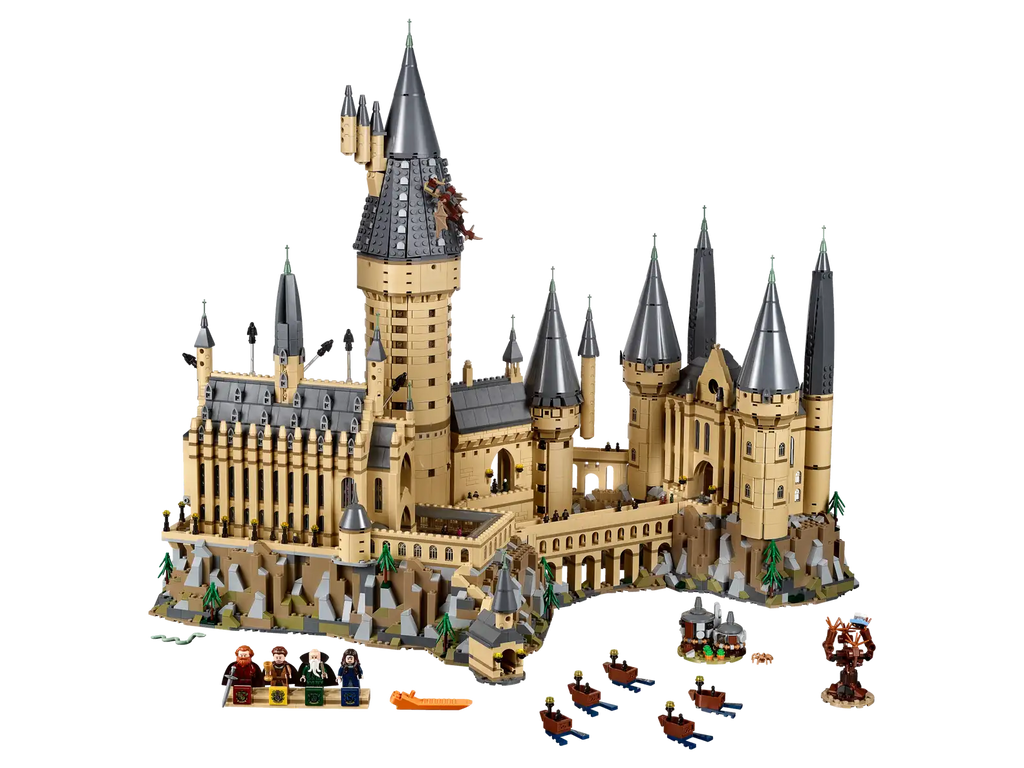 Compatible - Harry Potter - 71043 - Hogwarts Castle - 6020 Pieces