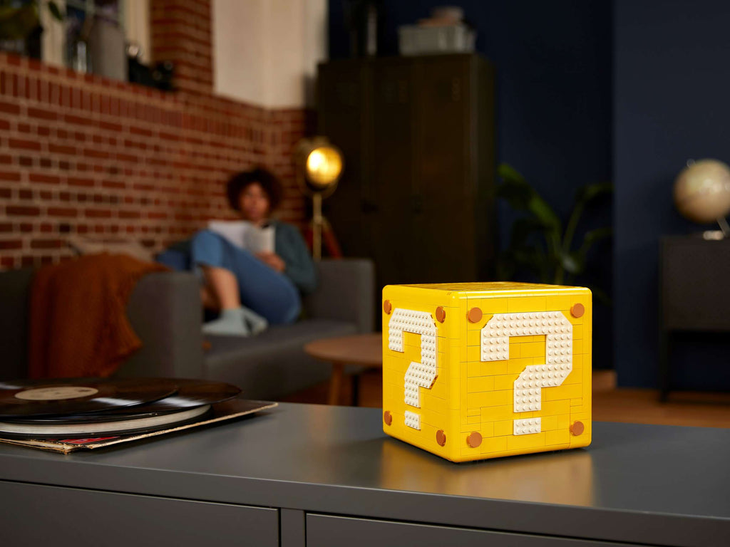 Compatible - Super Mario - 71395 - Question Mark Block - 2064 Pieces