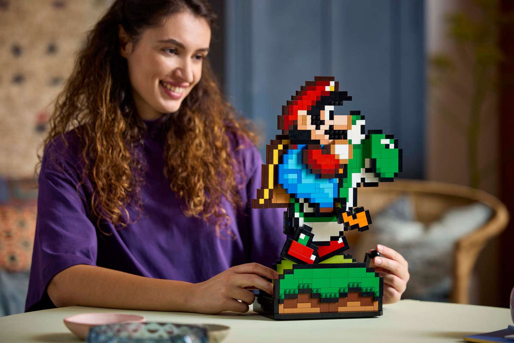 Compatible - Super Mario - 71438 - Mario & Yoshi - 1215 Pieces