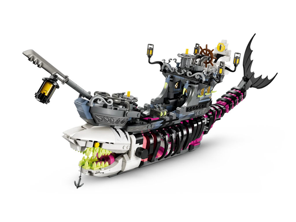 Compatible - Others - 71469 - Dreamz - Nightmare Shark Ship - 1389 Pieces