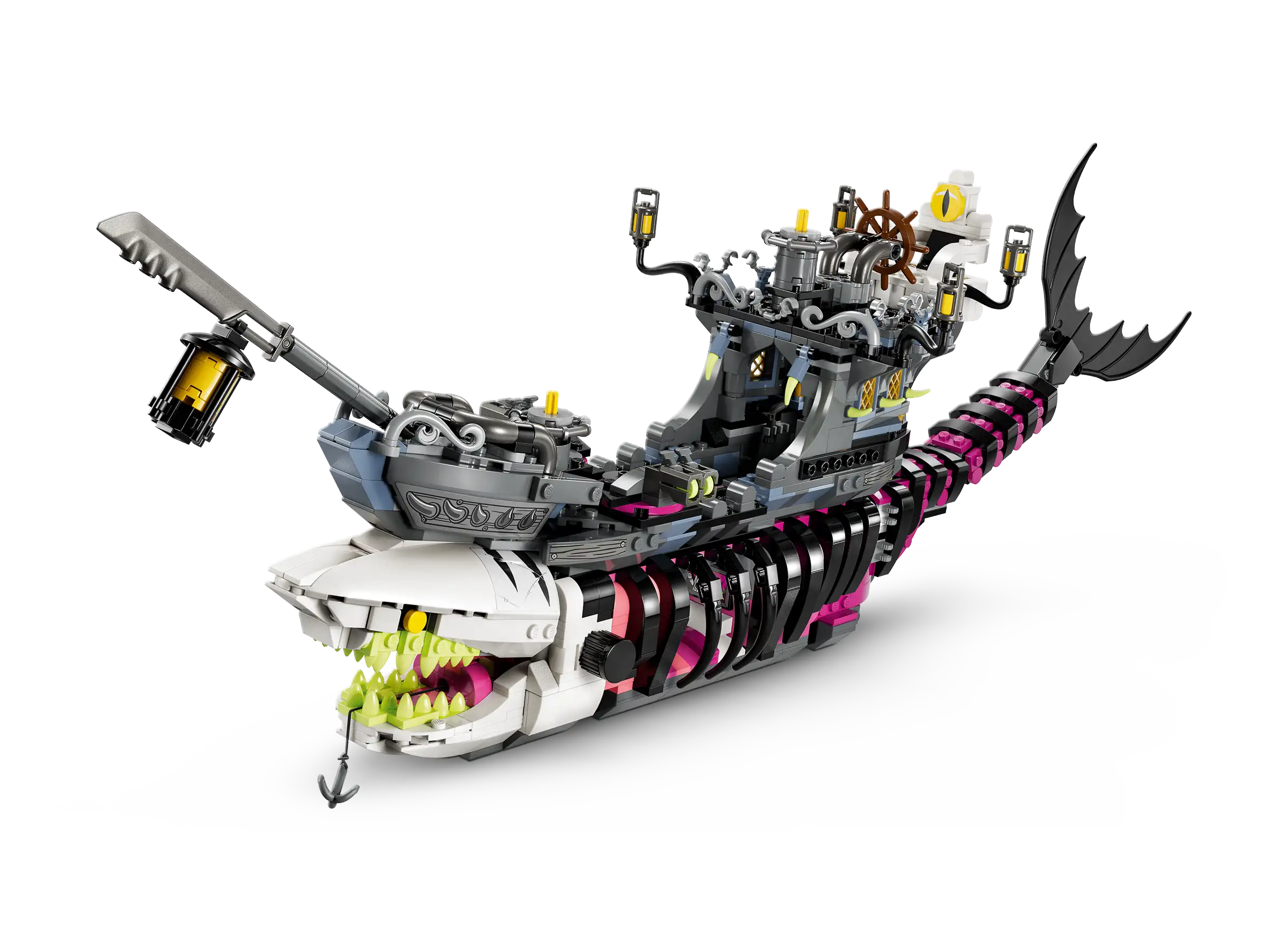 Compatible - Others - 71469 - Dreamz - Nightmare Shark Ship - 1389 Pieces