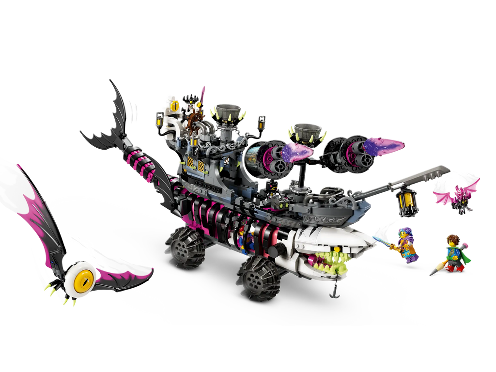 Compatible - Others - 71469 - Dreamz - Nightmare Shark Ship - 1389 Pieces