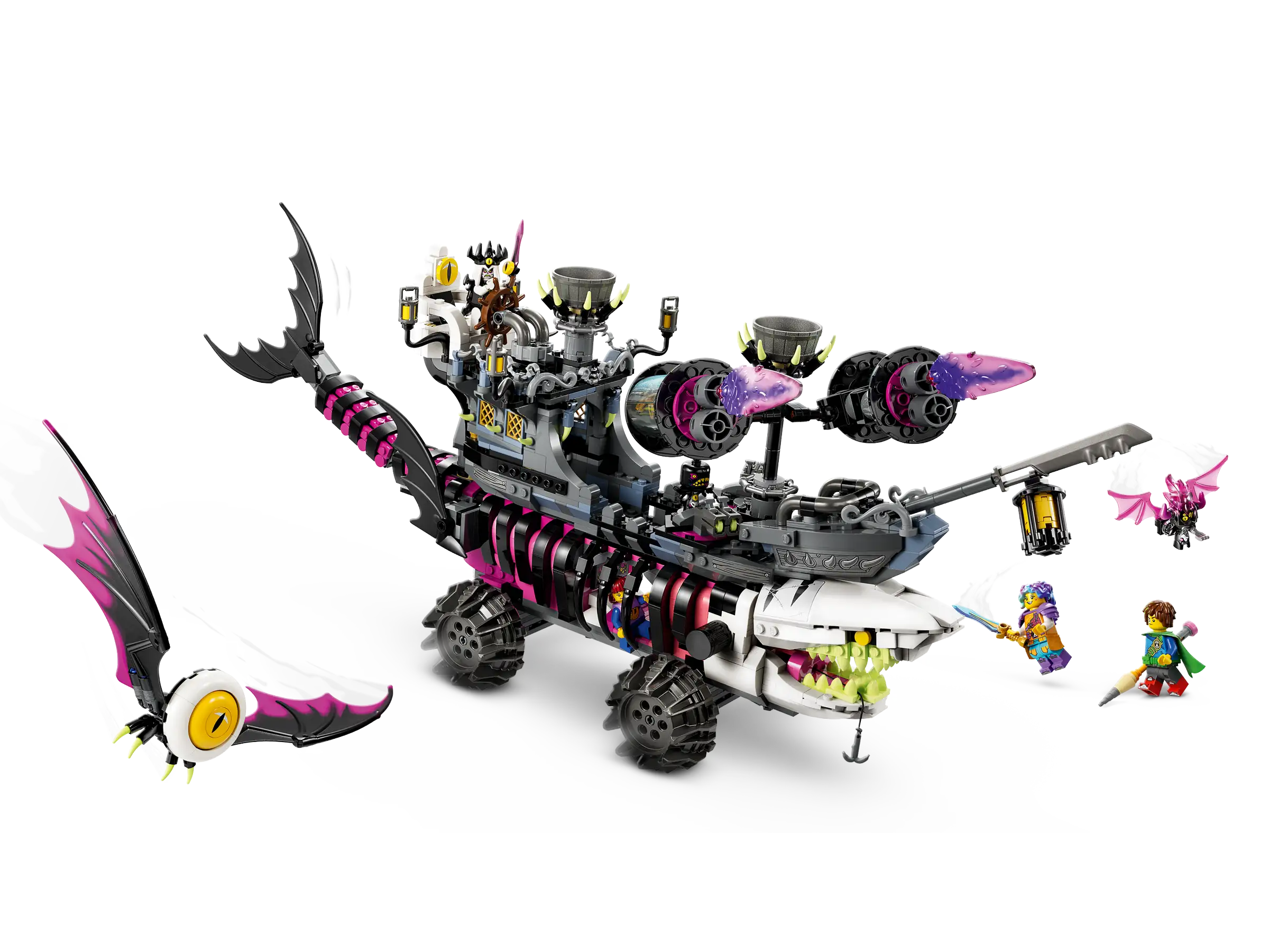 Compatible - Others - 71469 - Dreamz - Nightmare Shark Ship - 1389 Pieces