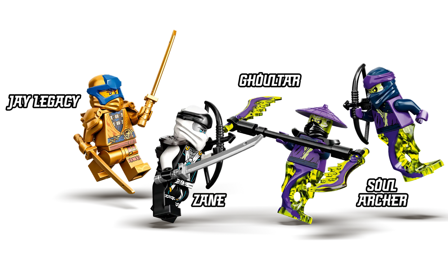 Compatible - 71738 - Zane's Titan Mech Battle - Ninjago Series - 840 Pieces