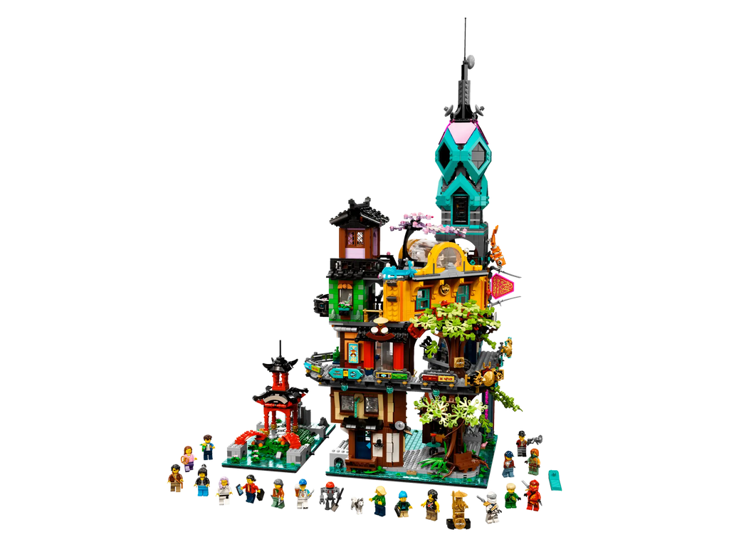 Compatible - Ninjago - 71741 - Ninjago City Gardens - 5686 Pieces (Group Order Discount Not Applicable)