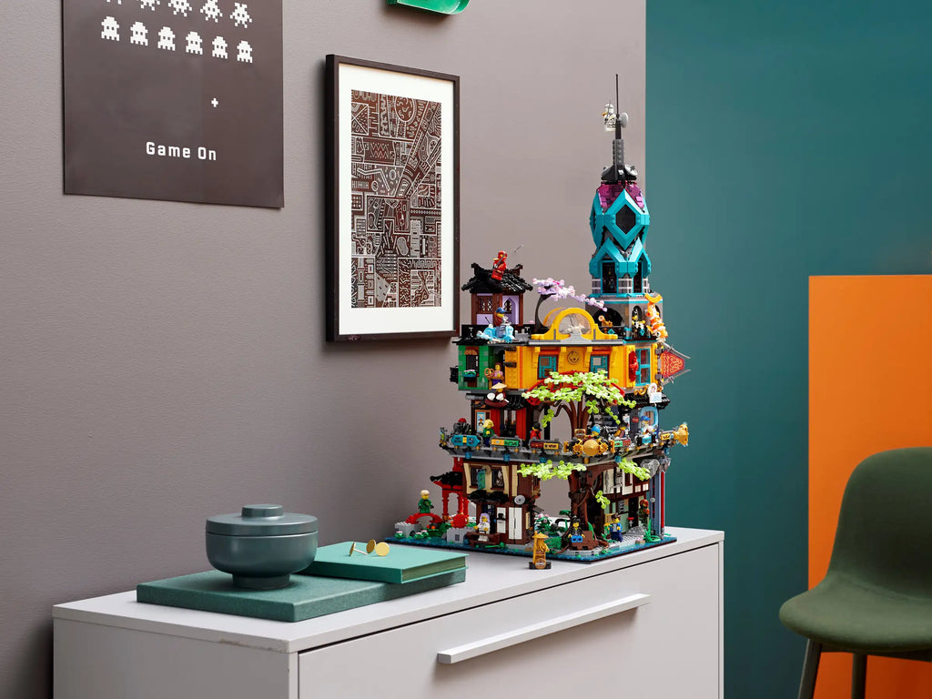 Compatible - Ninjago - 71741 - Ninjago City Gardens - 5686 Pieces (Group Order Discount Not Applicable)