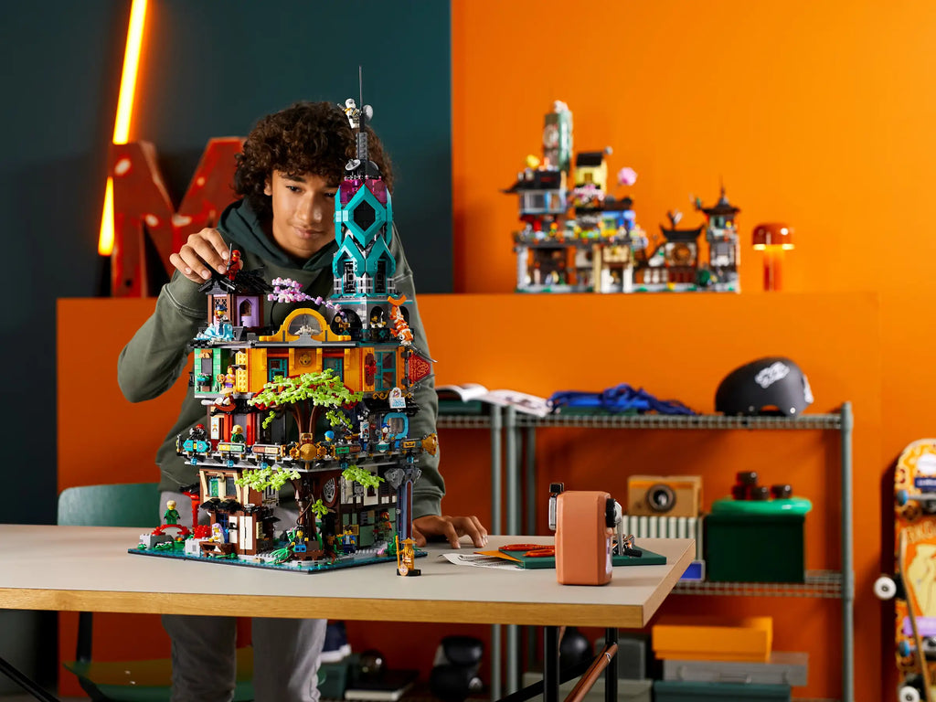 Compatible - Ninjago - 71741 - Ninjago City Gardens - 5686 Pieces (Group Order Discount Not Applicable)