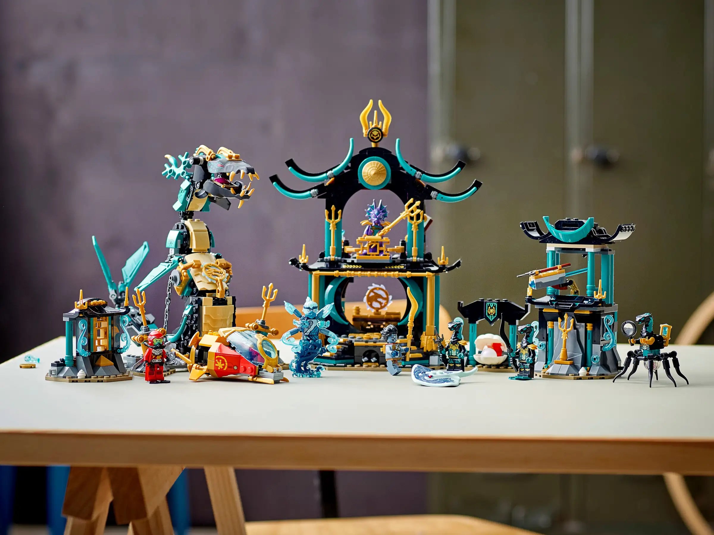 Compatible - Ninjago - 71755 - Temple of the Endless Sea - 1060 Pieces