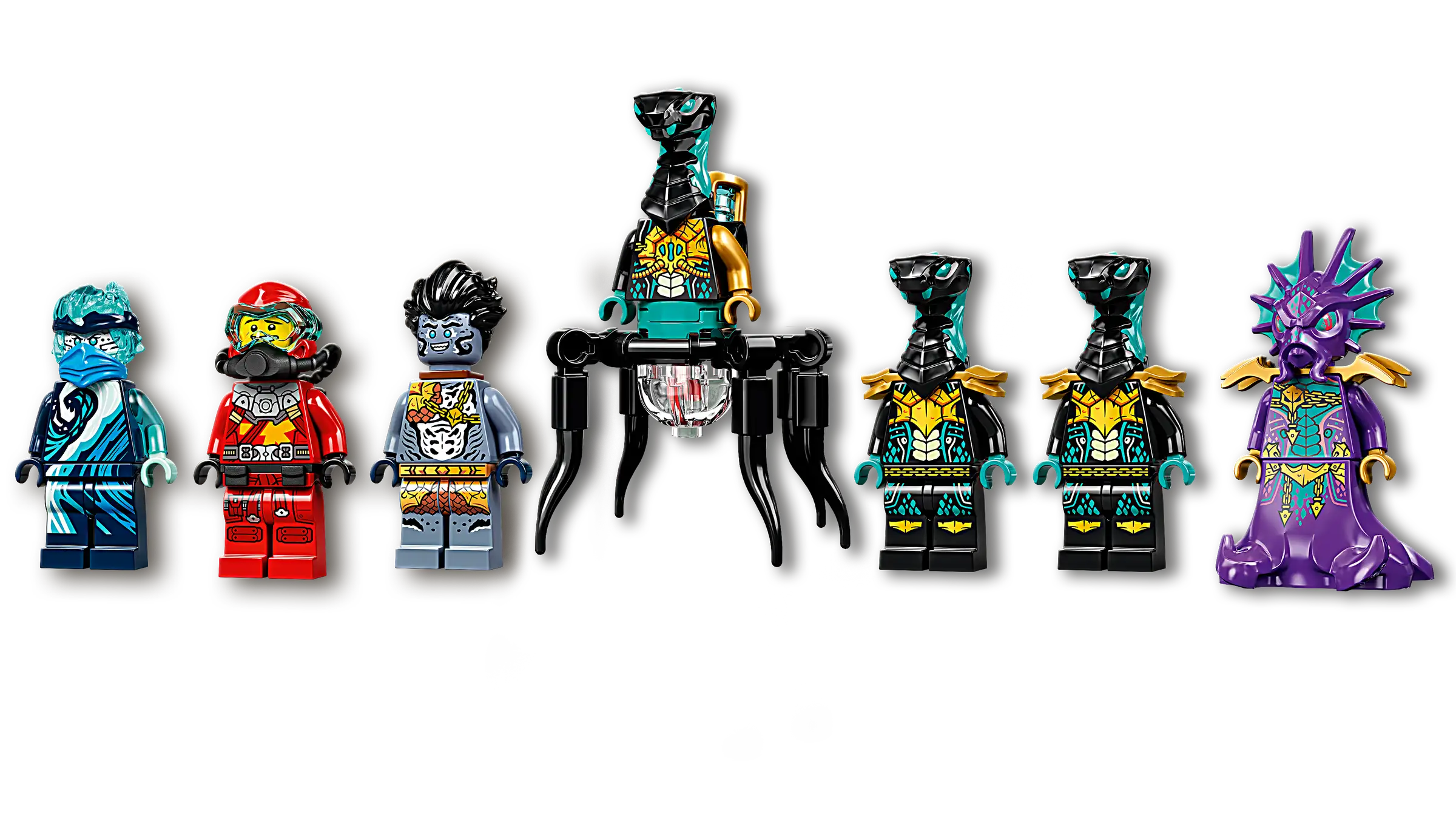 Compatible - Ninjago - 71755 - Temple of the Endless Sea - 1060 Pieces
