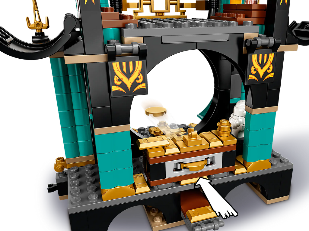 Compatible - Ninjago - 71755 - Temple of the Endless Sea - 1060 Pieces