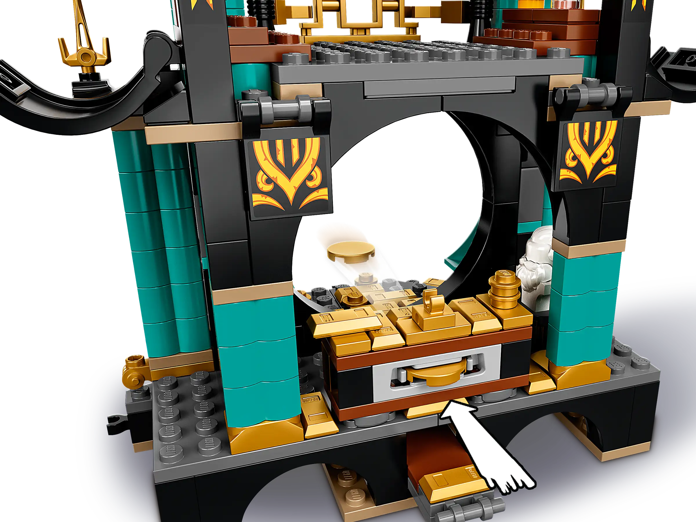 Compatible - Ninjago - 71755 - Temple of the Endless Sea - 1060 Pieces