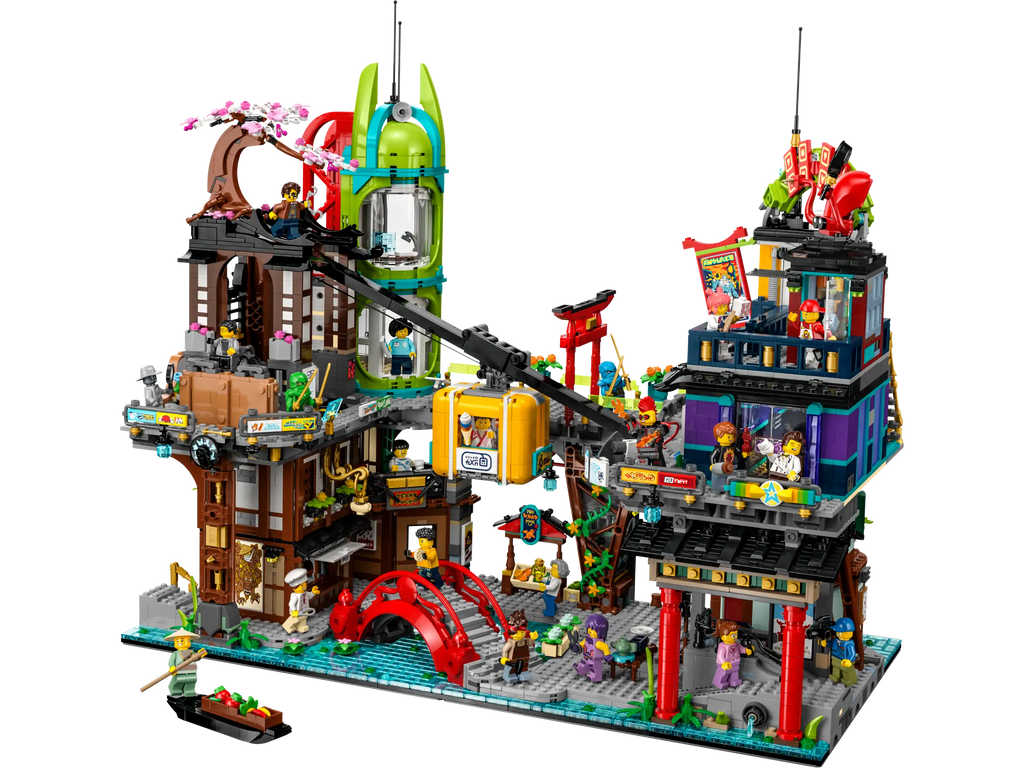 Compatible - Ninjago - 71799 - City Markets - 6163 Pieces