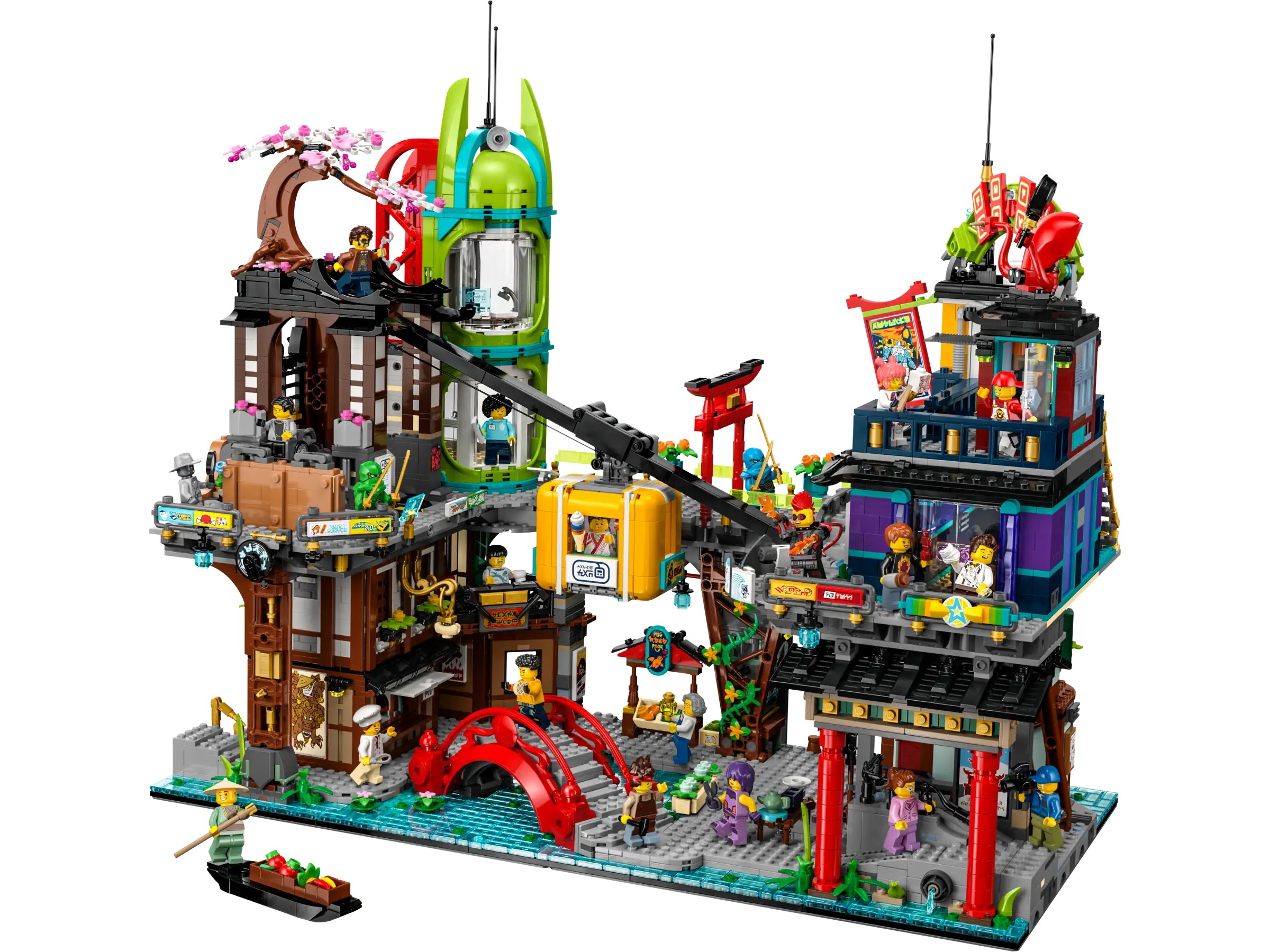 Compatible - Ninjago - 71799 - City Markets - 6163 Pieces