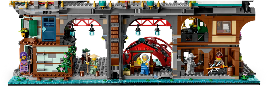 Compatible - Ninjago - 71799 - City Markets - 6163 Pieces