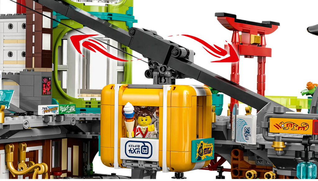 Compatible - Ninjago - 71799 - City Markets - 6163 Pieces