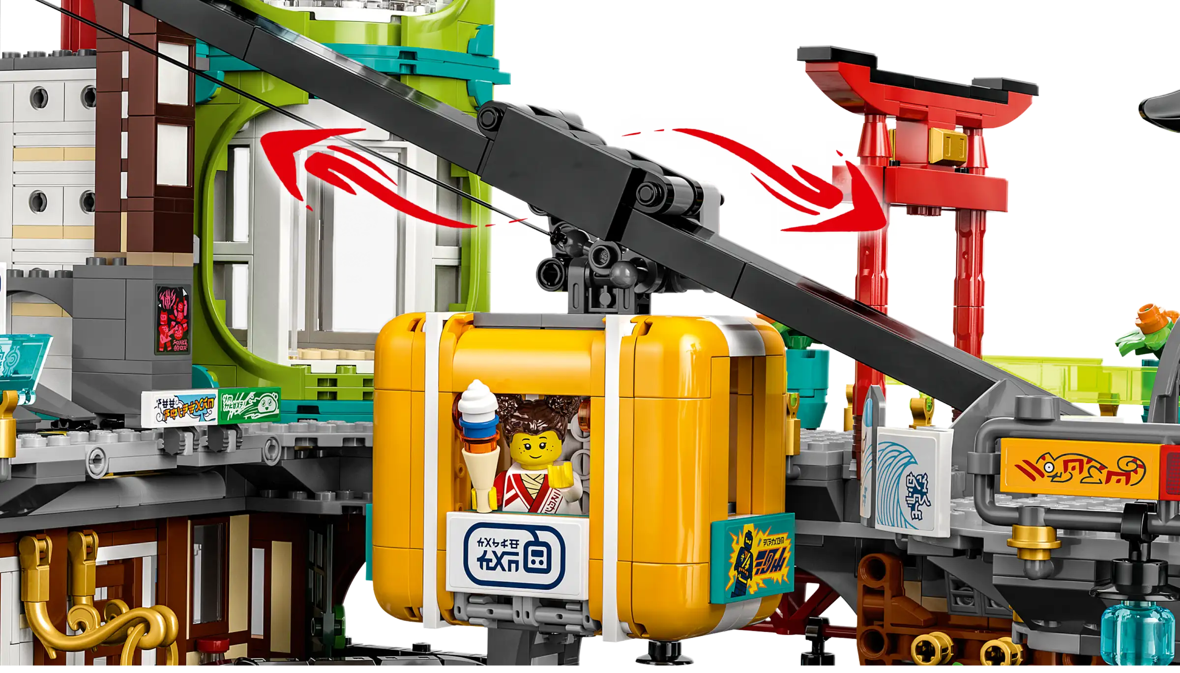 Compatible - Ninjago - 71799 - City Markets - 6163 Pieces