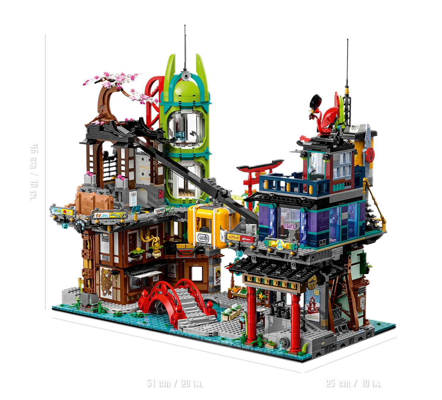 Compatible - 71799 - Ninjago - City Markets - 6163 Pieces