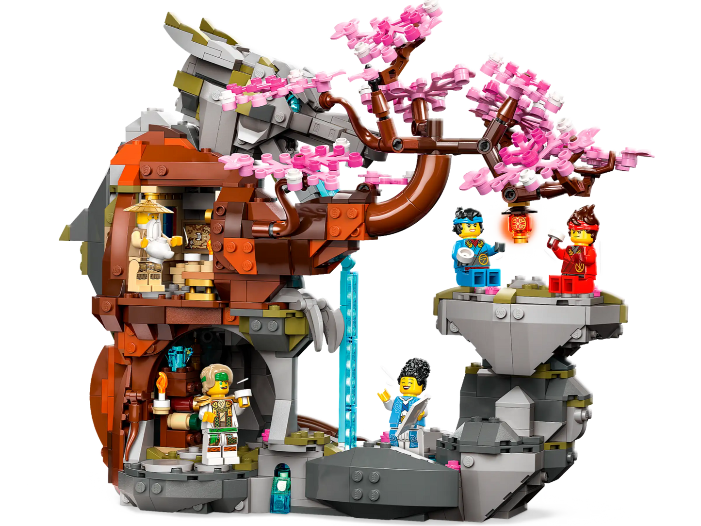 Compatible - 71819 - Ninjago - Dragon Stone Shrine - 1212 Pieces