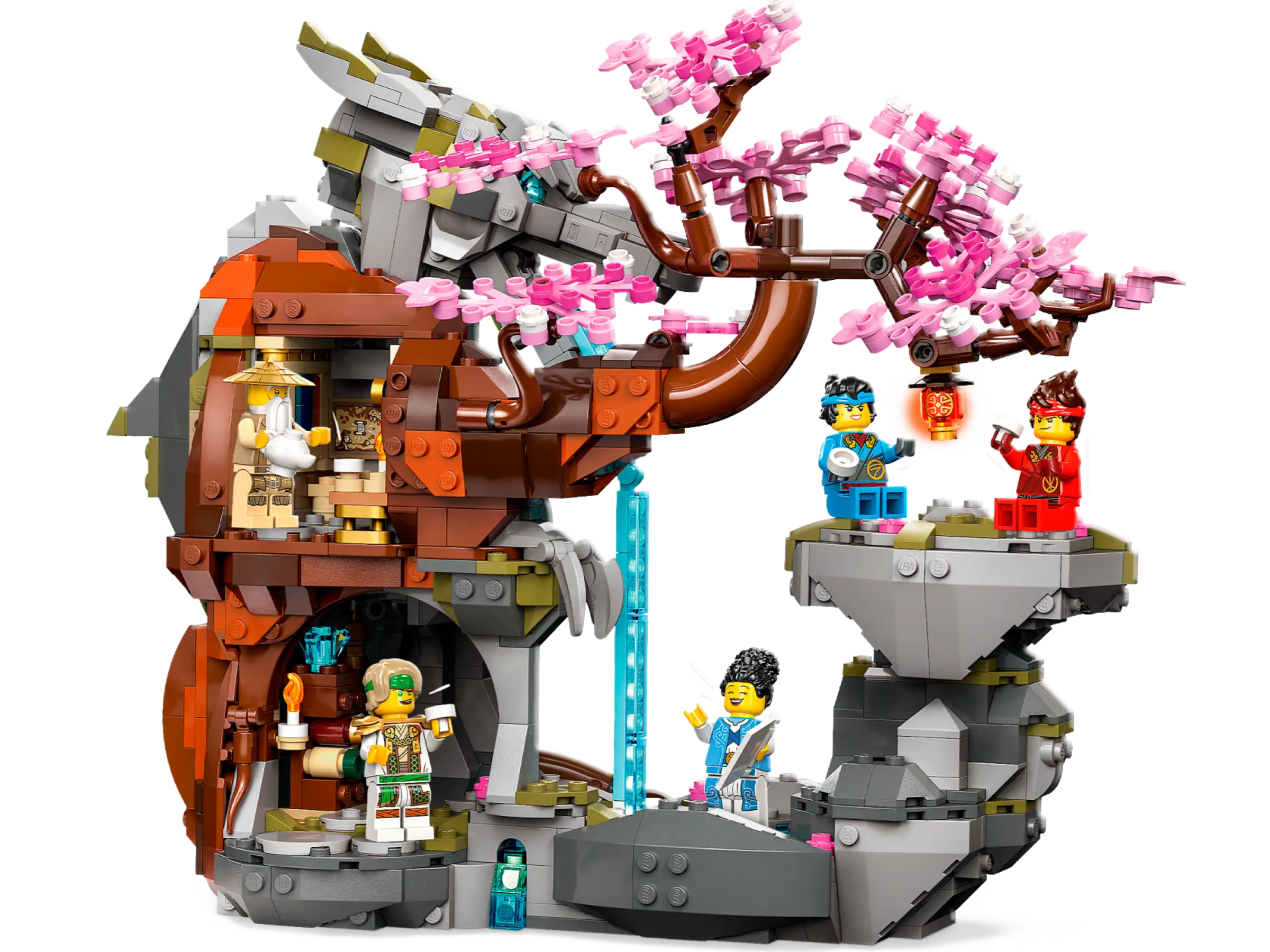 Compatible - Ninjago - 71819 - Dragon Stone Shrine - 1212 Pieces