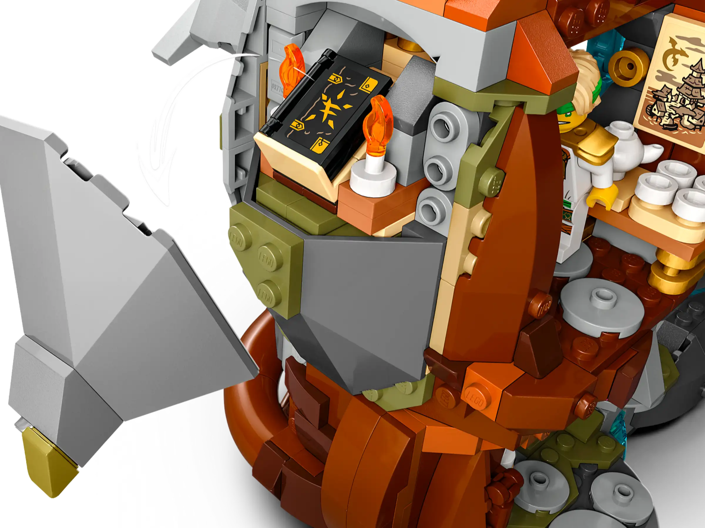 Compatible - Ninjago - 71819 - Dragon Stone Shrine - 1212 Pieces