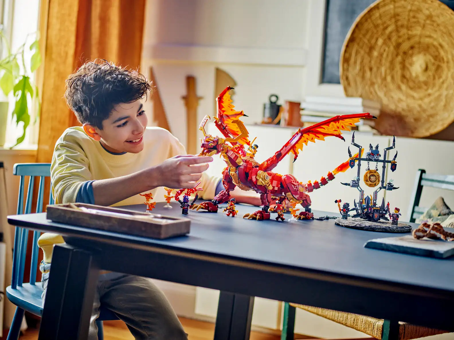 Compatible - Ninjago - 71822 - Source Dragon of Motion - 1,716 pieces