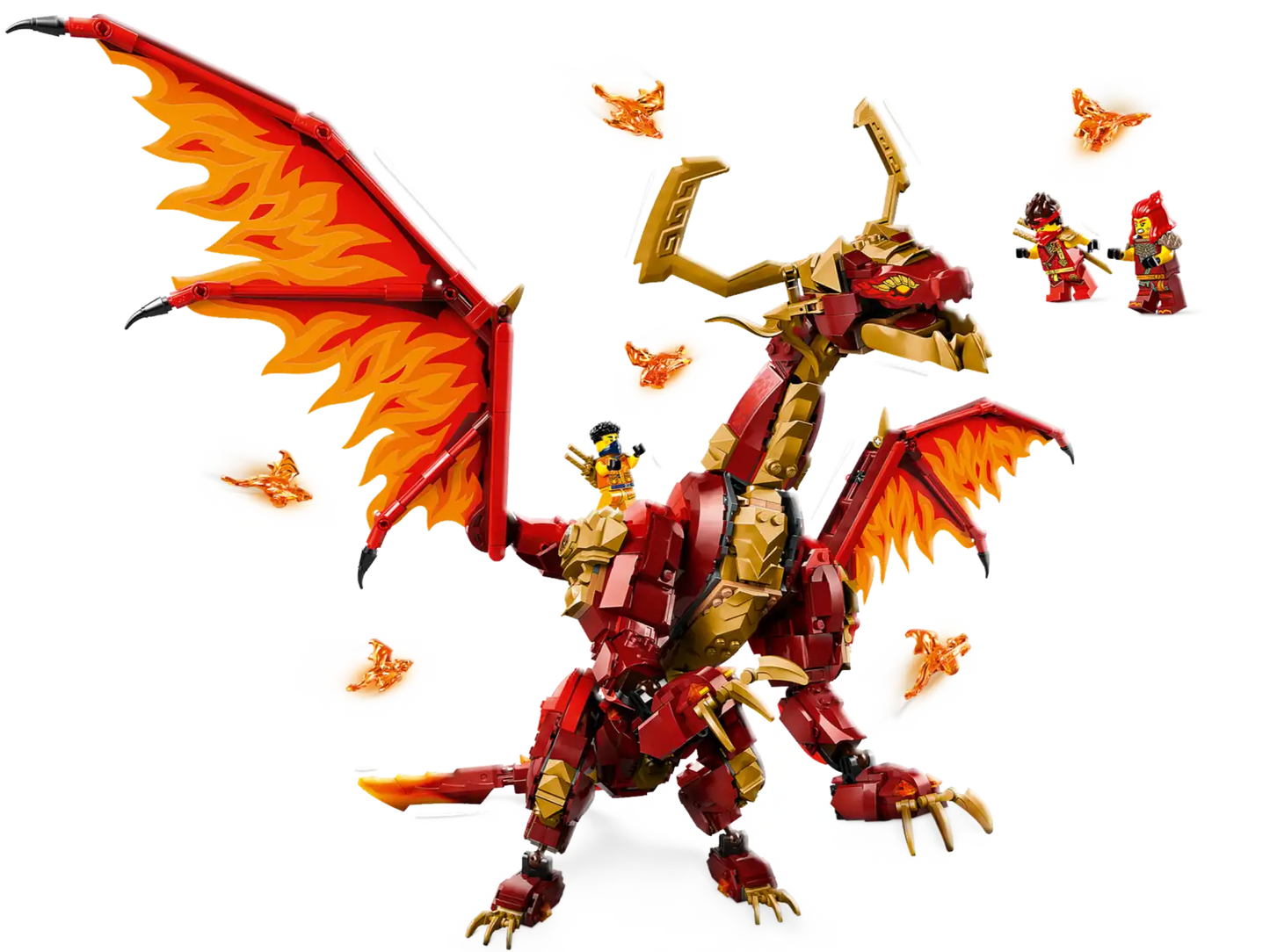 Compatible Ninjago Source Dragon of Motion