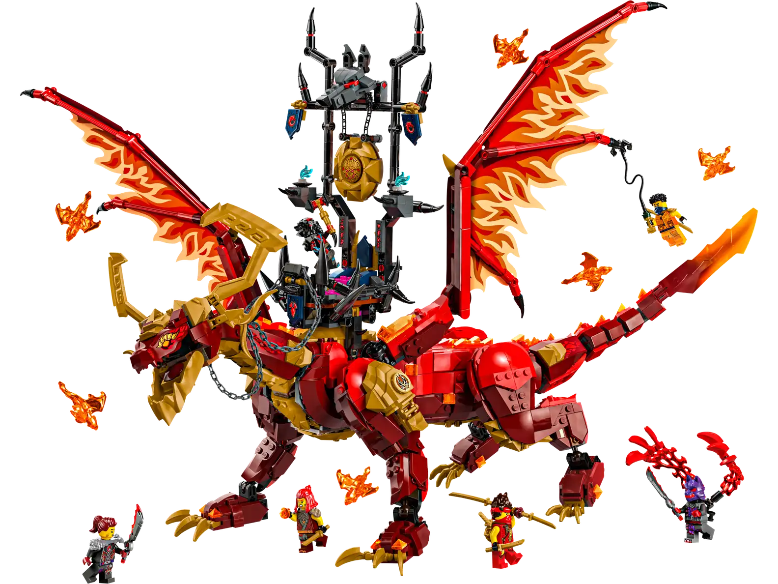 Compatible - Ninjago - 71822 - Source Dragon of Motion - 1,716 pieces