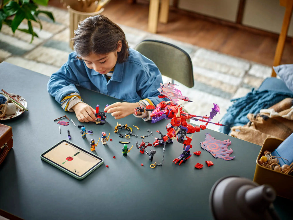 Compatible - Ninjago - 71832 - Thunderfang - The Dragon of Chaos - 668 Pieces