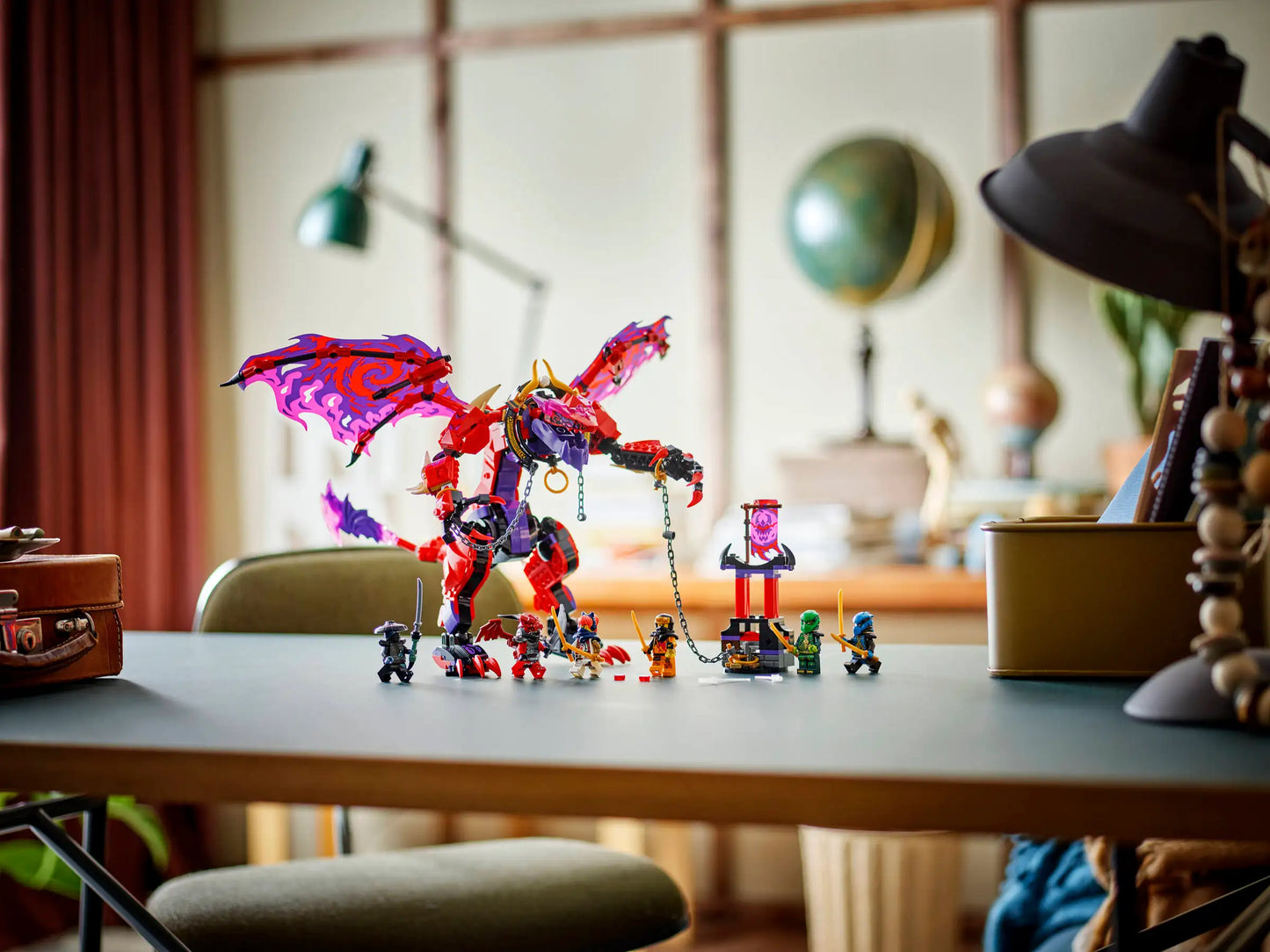 Compatible - 71832 - Ninjago - Thunderfang - The Dragon of Chaos - 668 Pieces