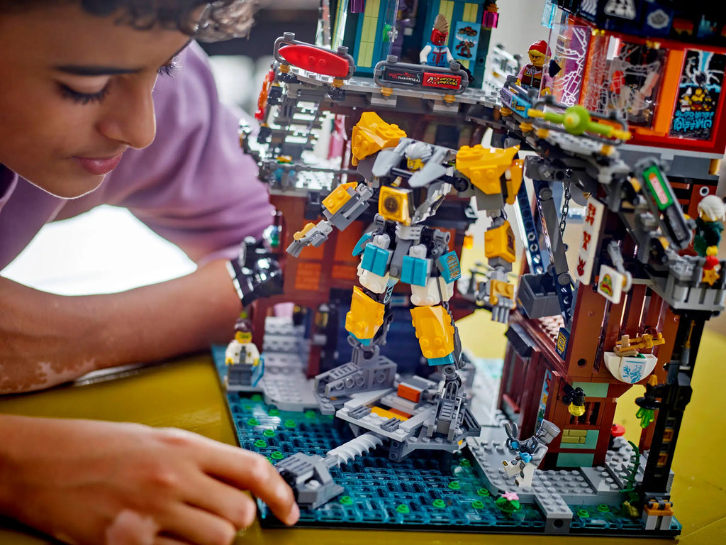 Compatible - Ninjago - 71837 - Ninjago City Workshop - 3244 Pieces