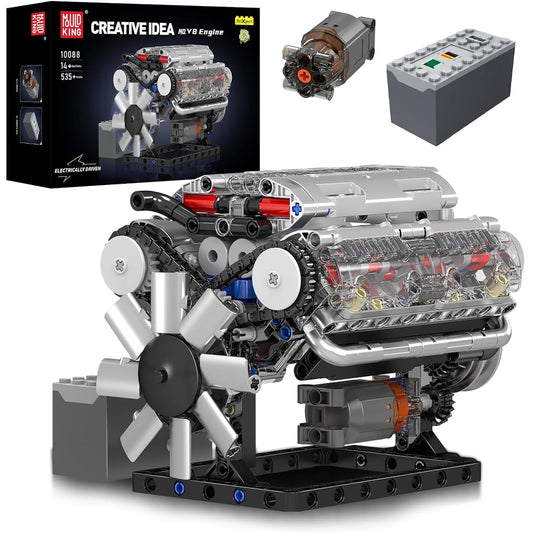 Mould King - 10088 - V8 Engine - Dynamic Version - 588 Pieces