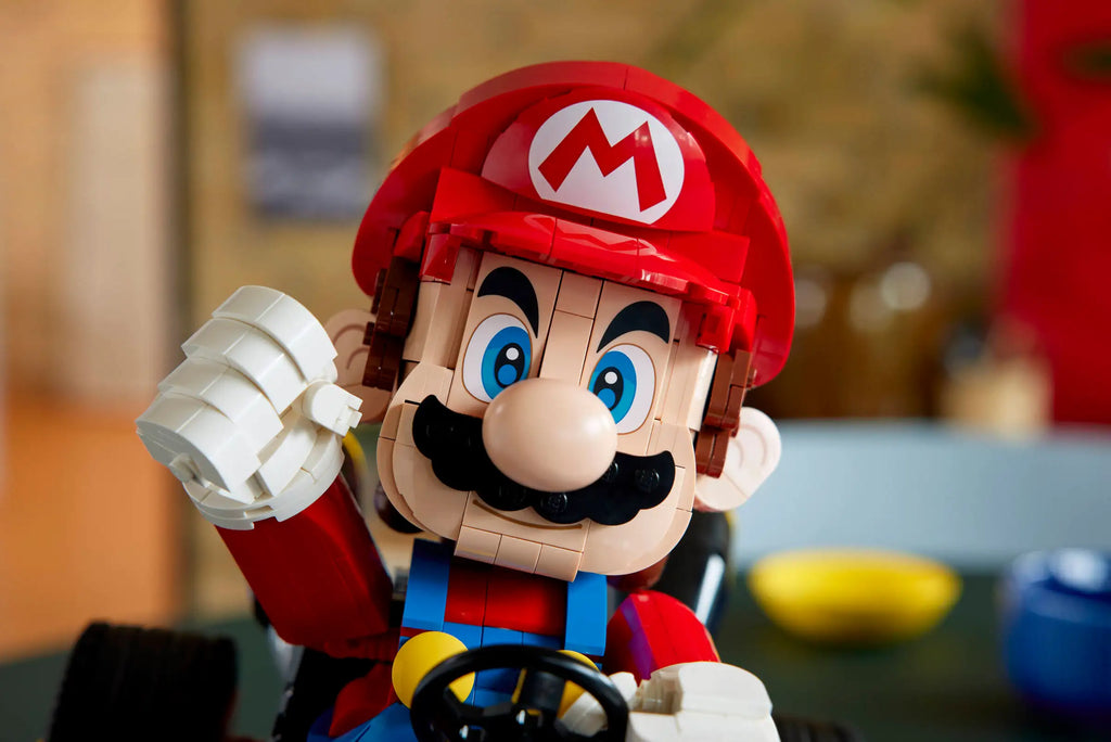 Compatible - Super Mario - 72037 – Mario & Standard Kart - 1972 Pieces