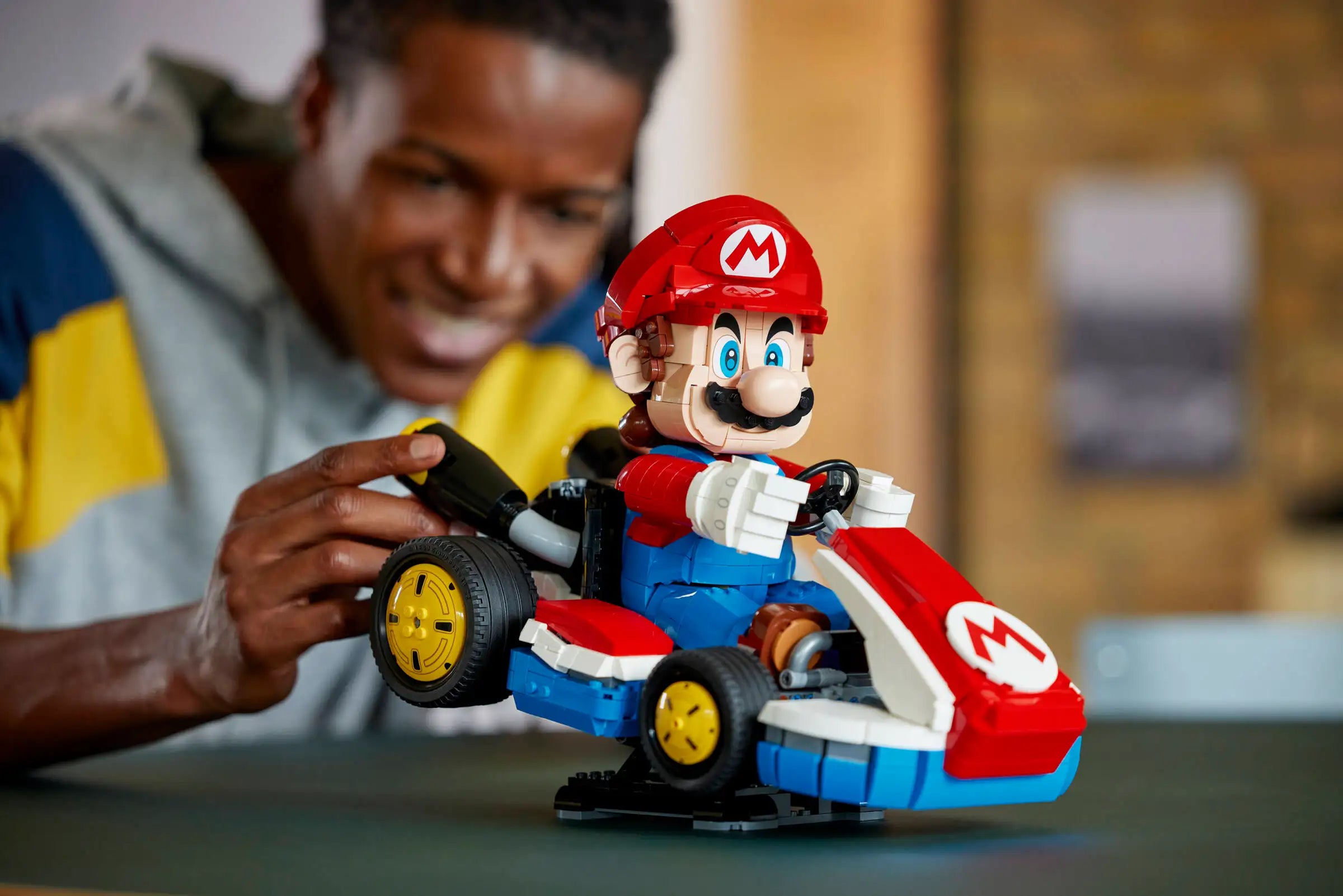 Compatible - Super Mario - 72037 – Mario & Standard Kart - 1972 Pieces