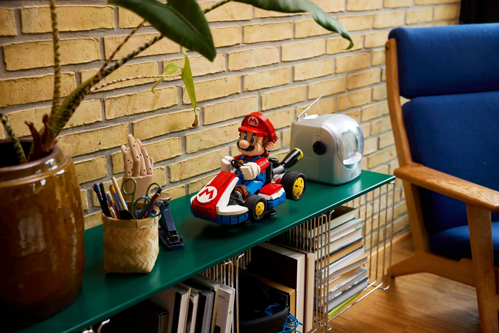 Compatible - Super Mario - 72037 – Mario & Standard Kart - 1972 Pieces