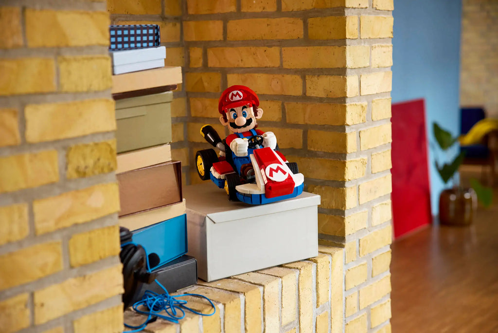 Compatible - Super Mario - 72037 – Mario & Standard Kart - 1972 Pieces
