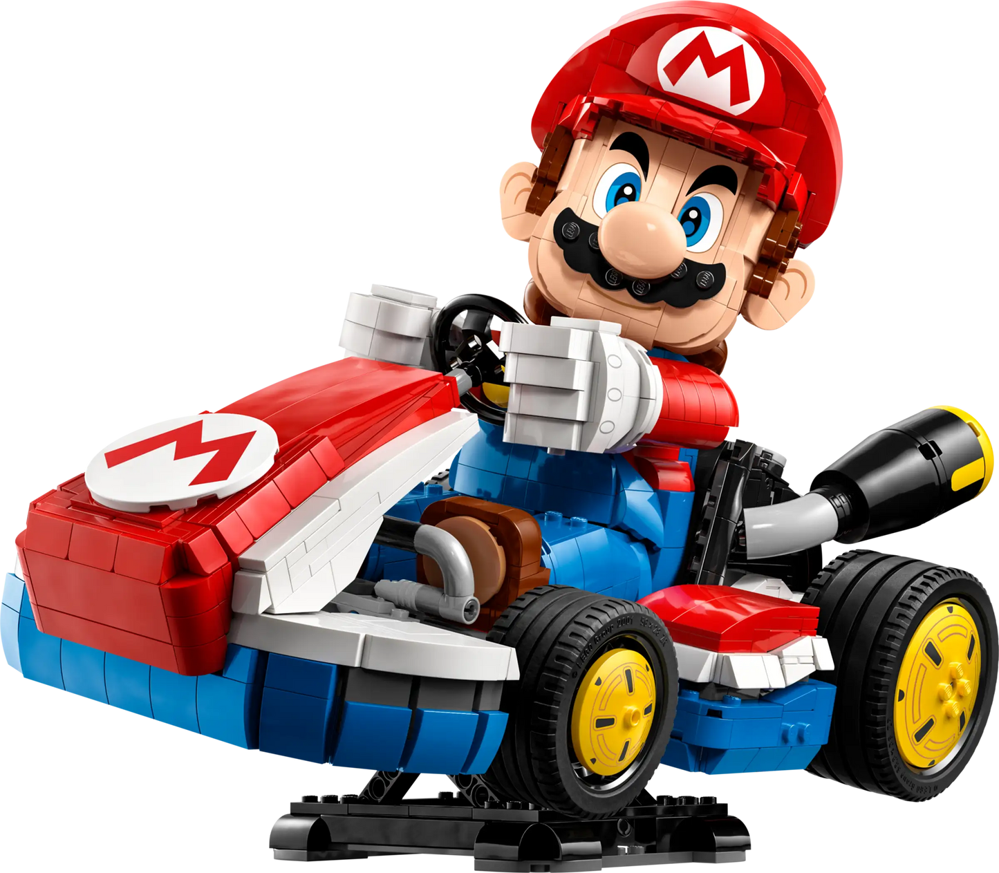 Compatible - 72037 - Mario Kart – Mario & Standard Kart - 1972 Pieces