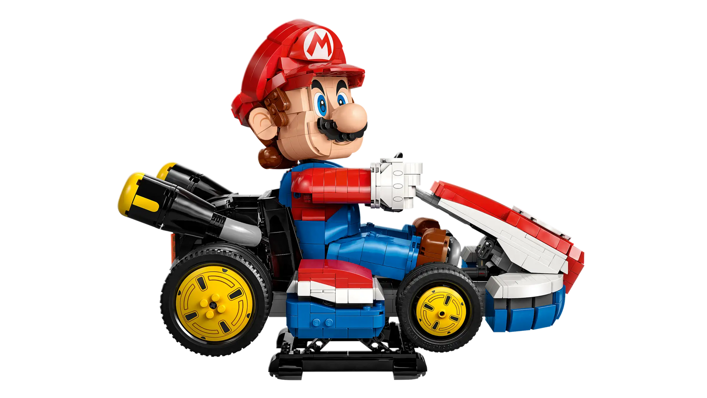 Compatible - 72037 - Mario Kart – Mario & Standard Kart - 1972 Pieces