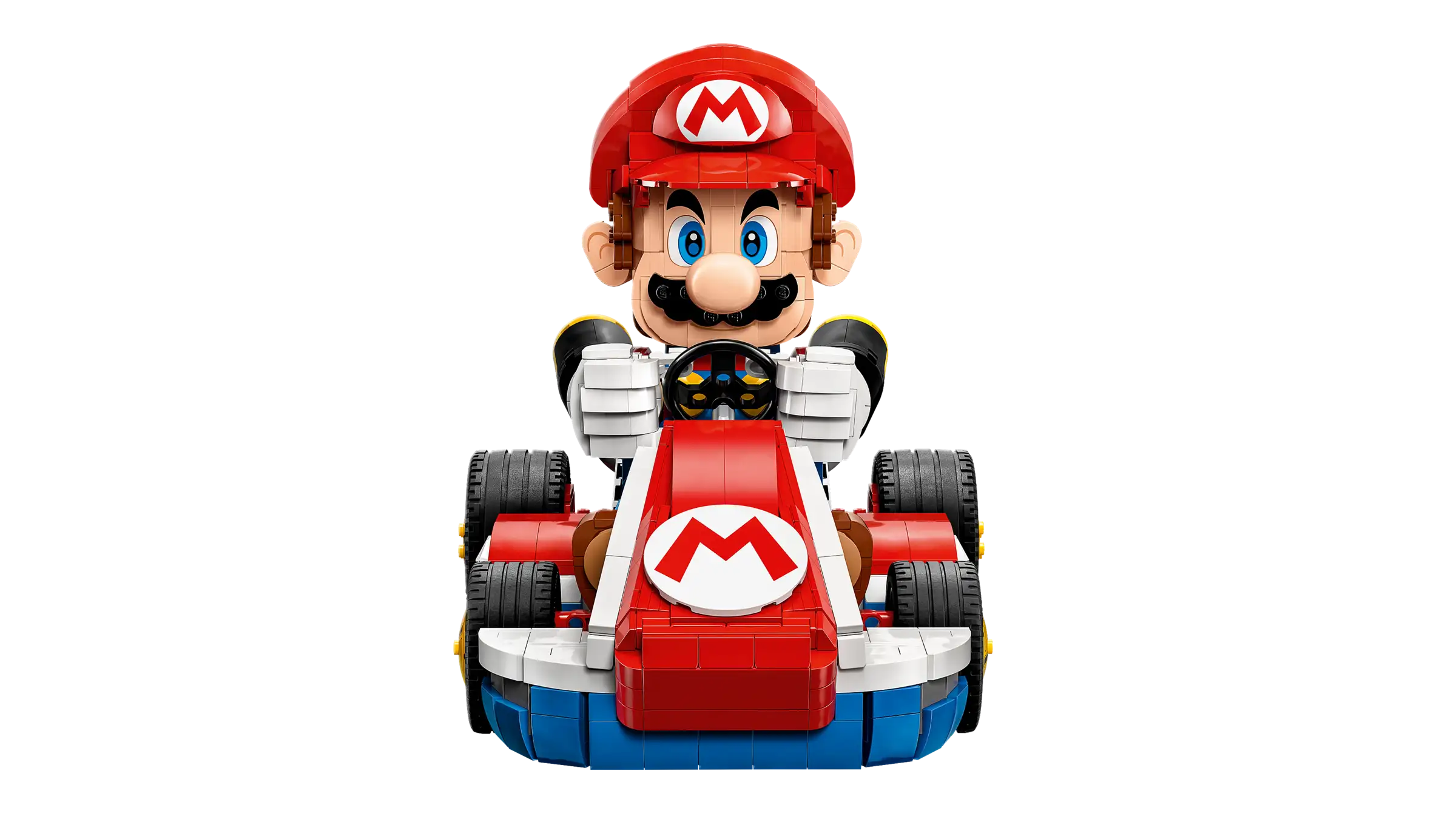Compatible - Super Mario - 72037 – Mario & Standard Kart - 1972 Pieces