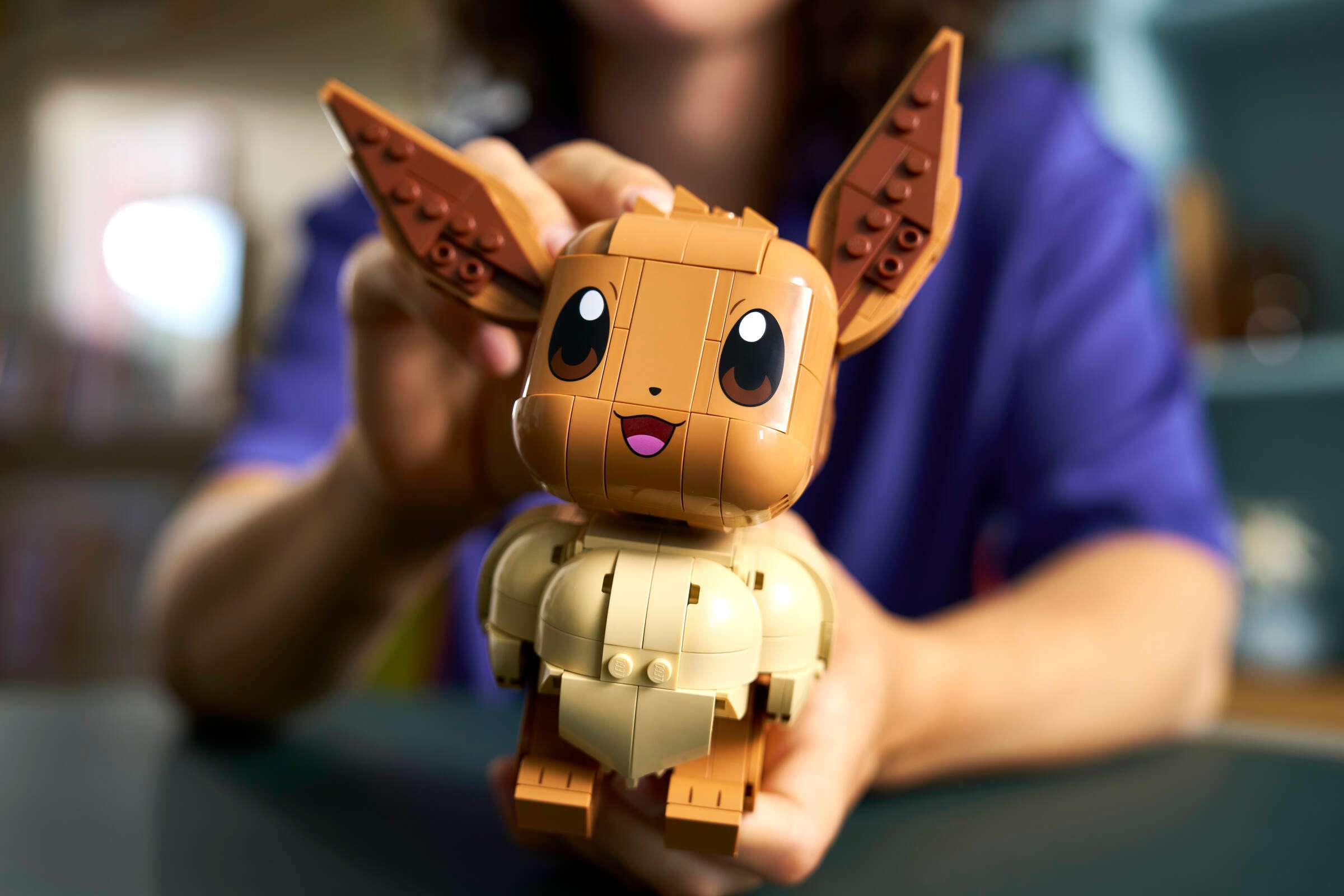 Compatible - 72151 - Pokémon - Eevee - 587 Pieces (Group Order Discount Not Applicable)