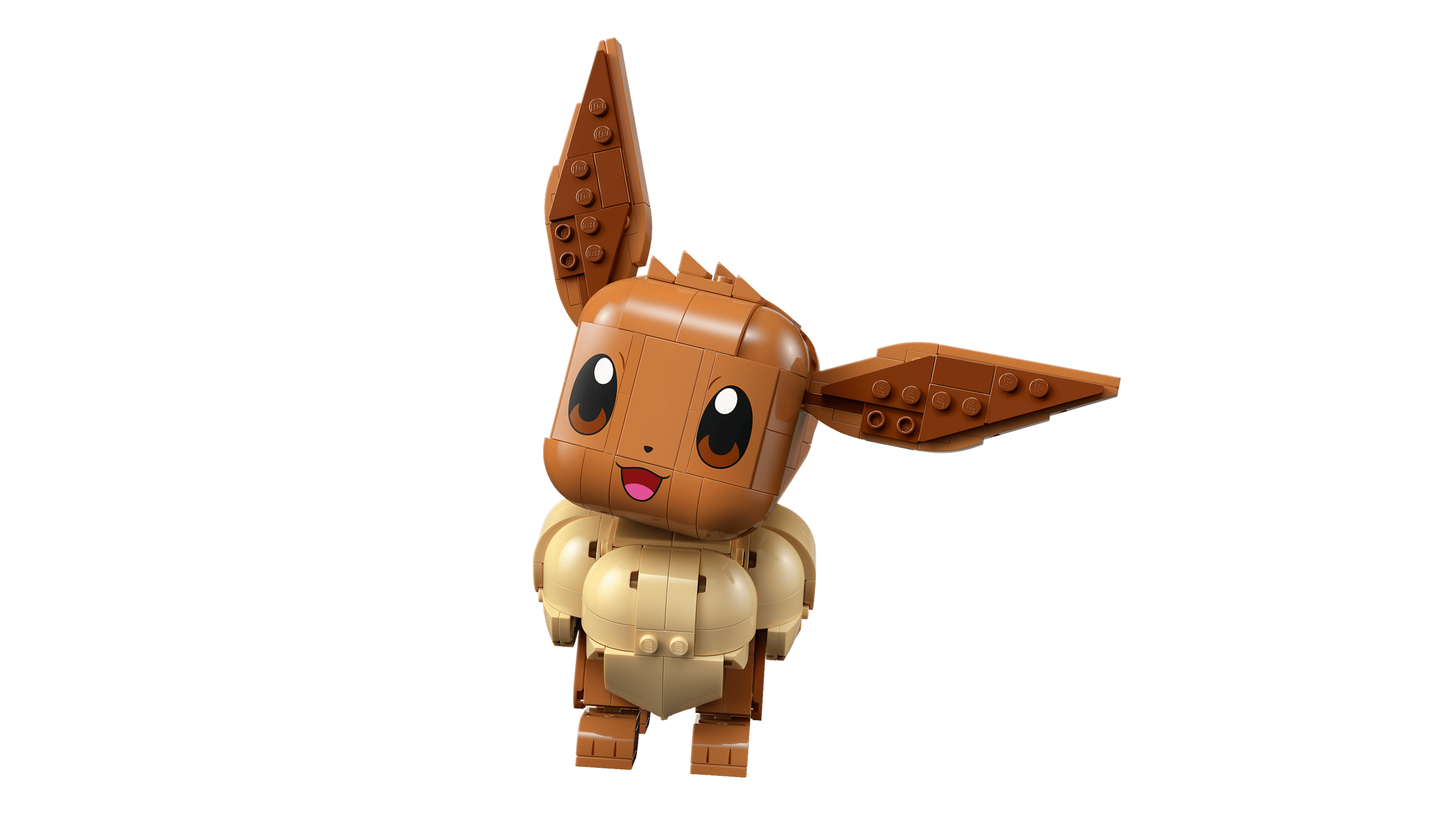 Compatible - 72151 - Pokémon - Eevee - 587 Pieces (Group Order Discount Not Applicable)