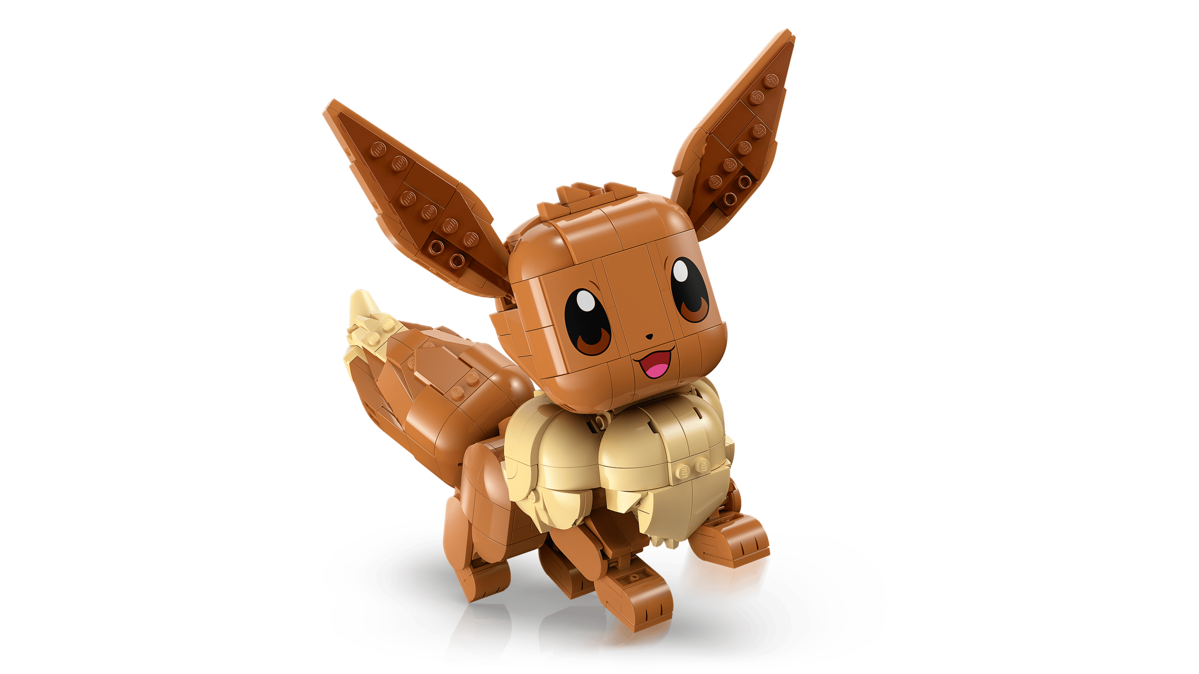 Compatible - 72151 - Pokémon - Eevee - 587 Pieces (Group Order Discount Not Applicable)