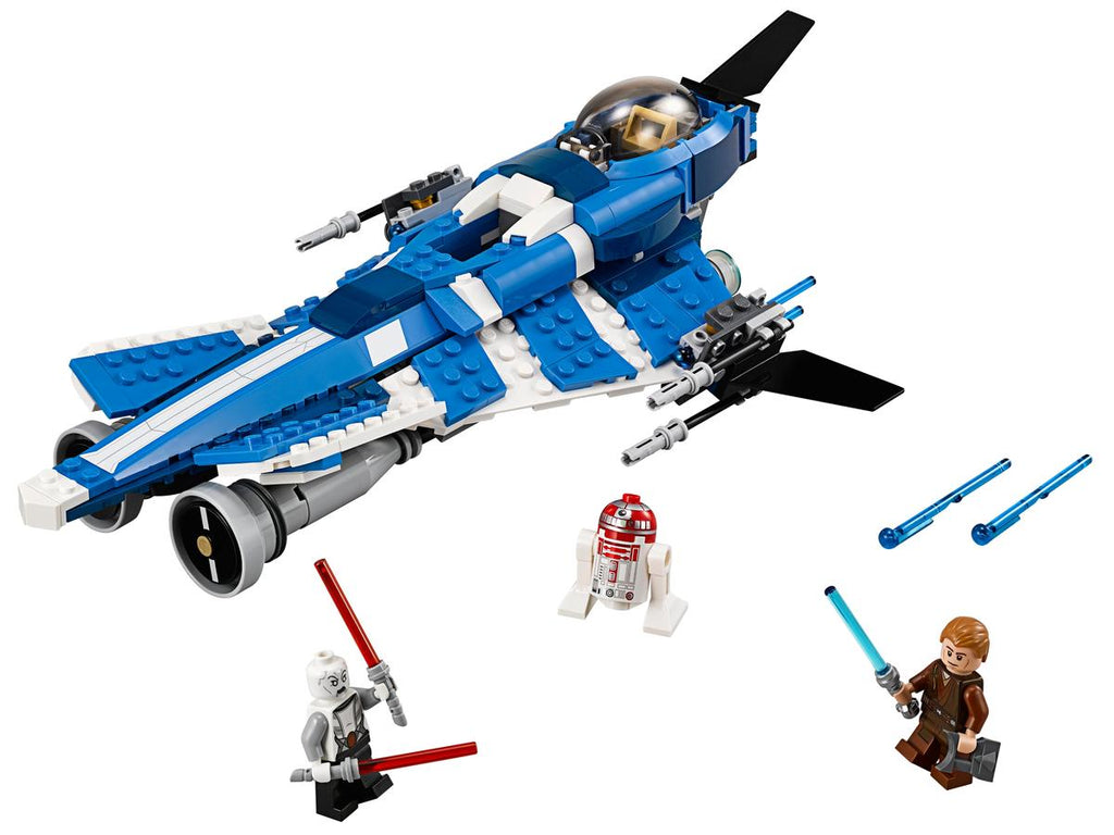 Compatible - Star Wars - 75087 - Anakin’s Custom Jedi Starfighter - 370 Pieces