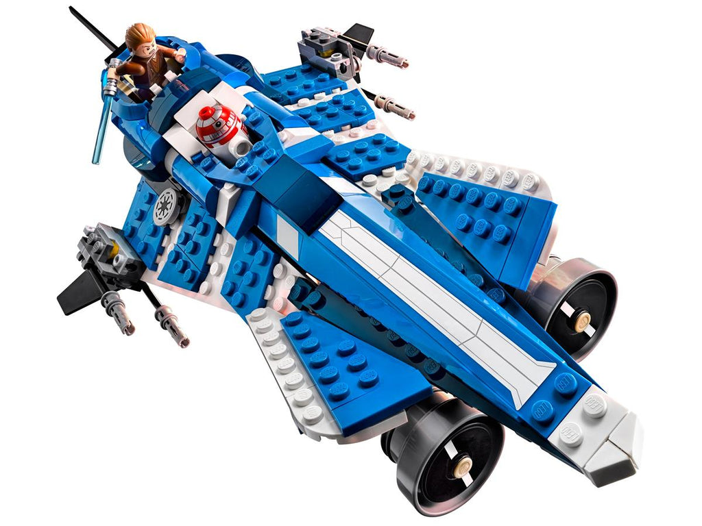 Compatible - Star Wars - 75087 - Anakin’s Custom Jedi Starfighter - 370 Pieces