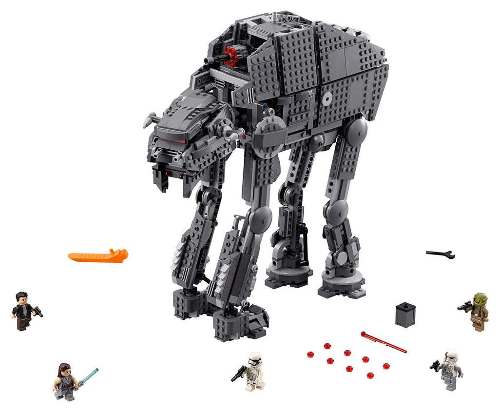 Compatible - Star Wars - 75189 - First Order Heavy Assault Walker - 1376 Pieces